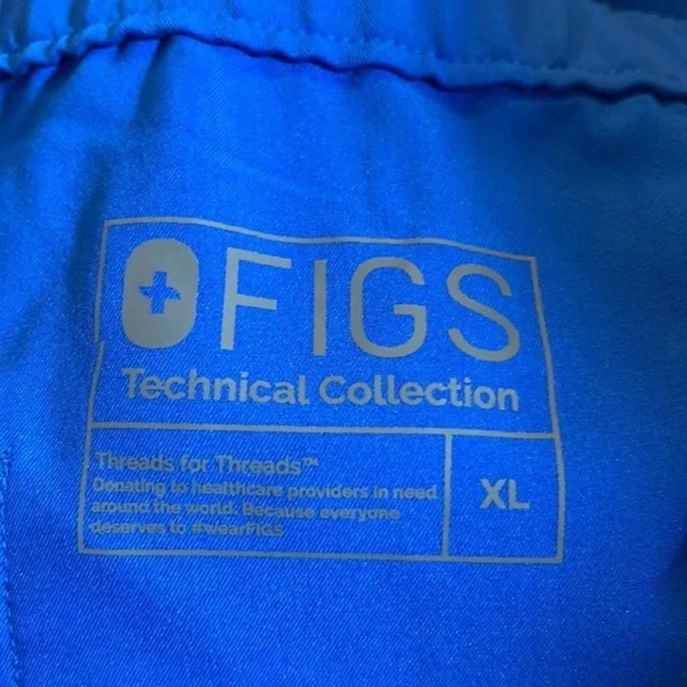 Figs Blue Cairo Nurse Doctor Pharmacist Surgeon Scrub Pants Size XL NWT #0891